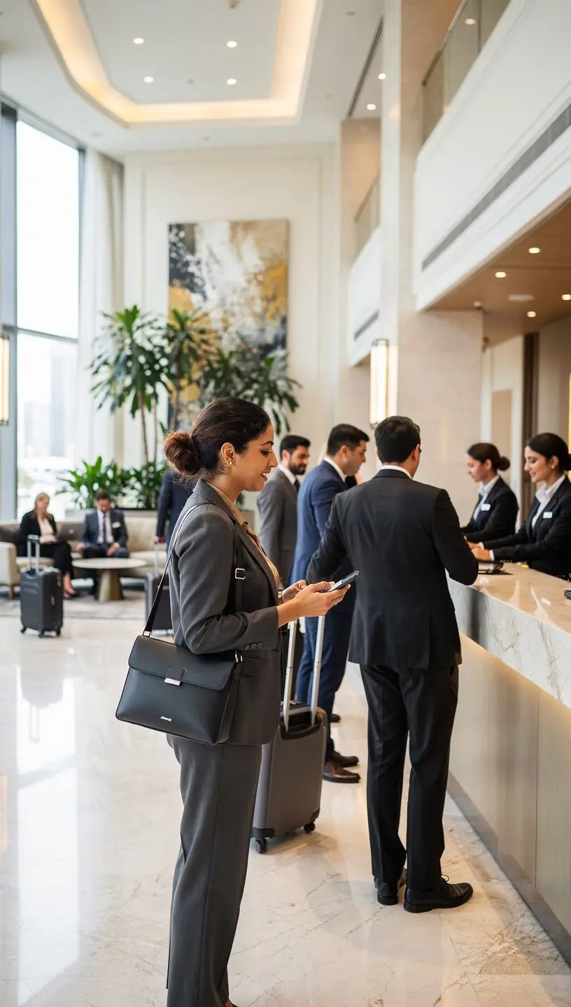 Person taking a break at a desk with a notebook.