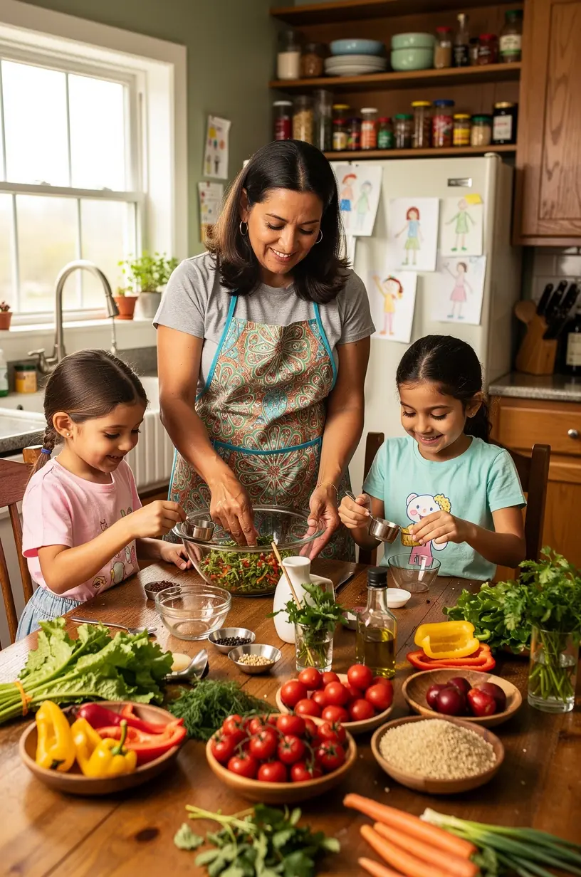 Person analyzing daily routines with productivity tools.