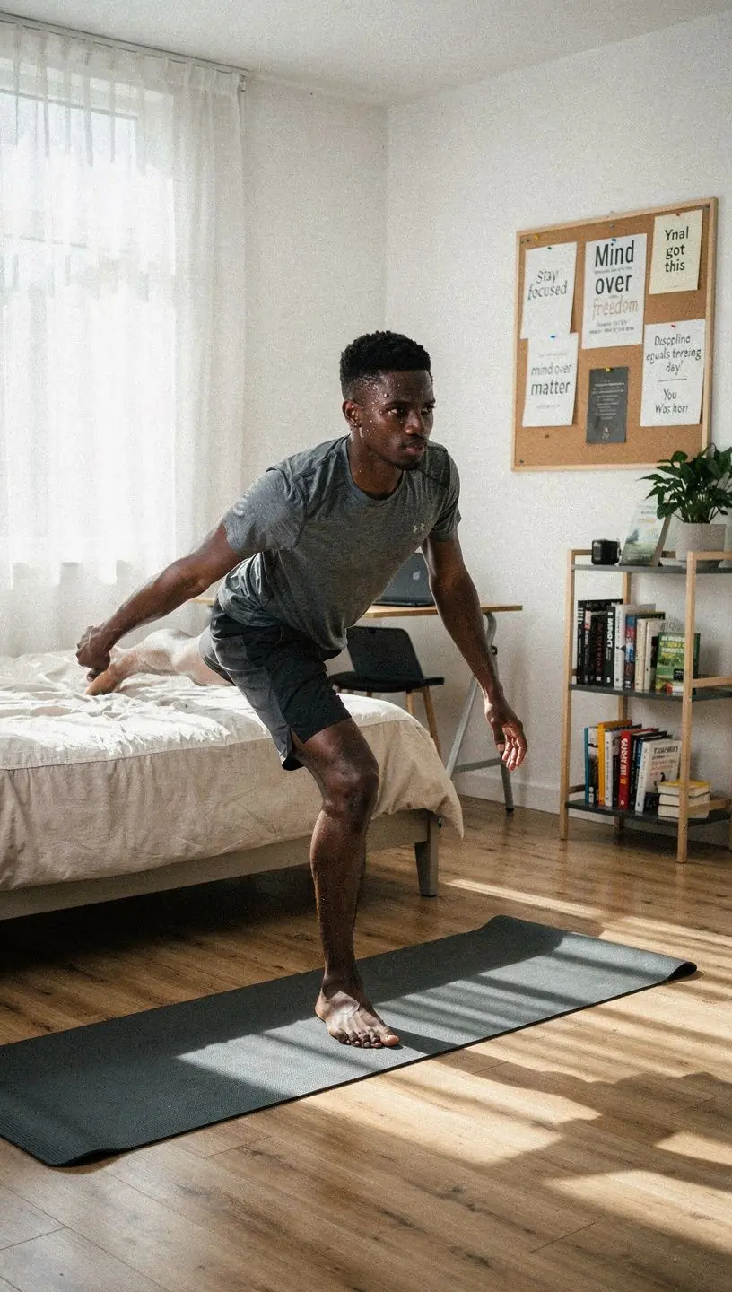 Minimalist workspace promoting productivity and efficiency.