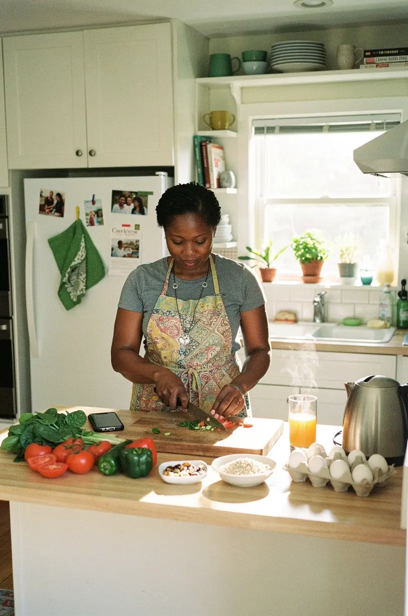 Organized workspace promoting productivity and efficiency