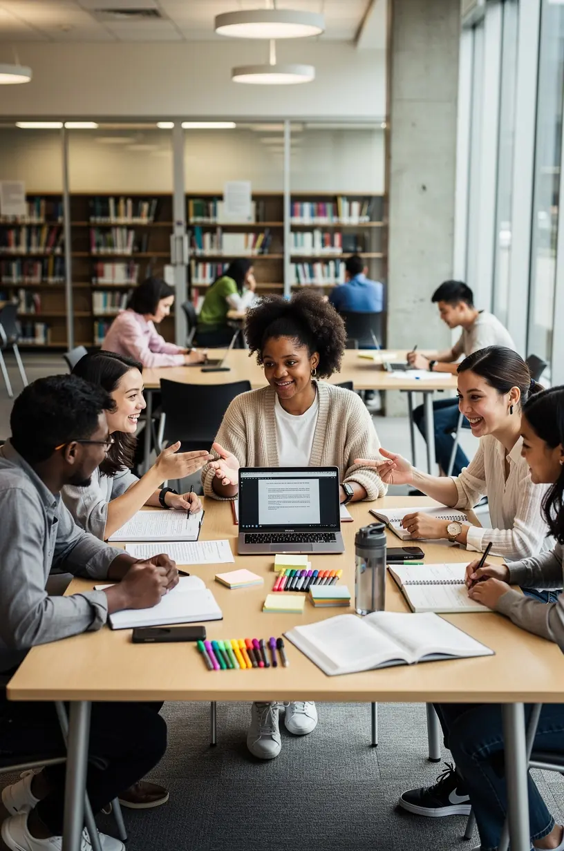 Modern office workspace